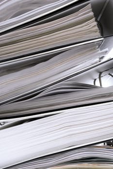 Stack of files