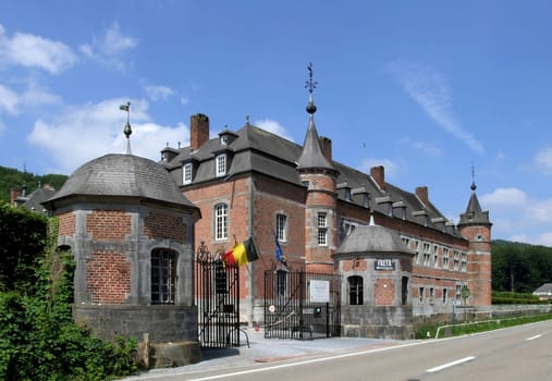 Freyr Castle is located in an impressive landscape on the banks of the Ardennes Meuse - a Renaissance country house that was converted into a ducal residence in the 18th century