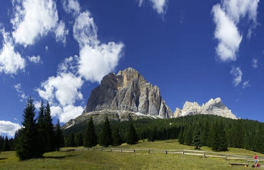 Mountain sky
