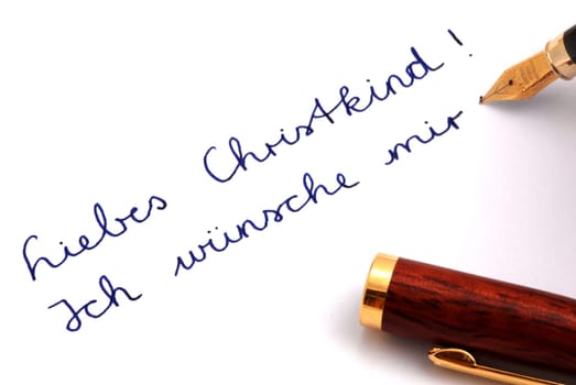 Write a wish list