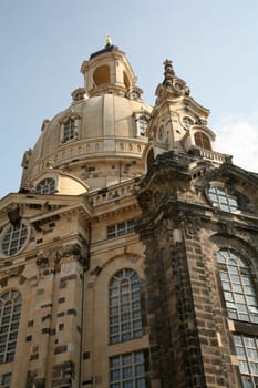 The Frauenkirche in Dresden