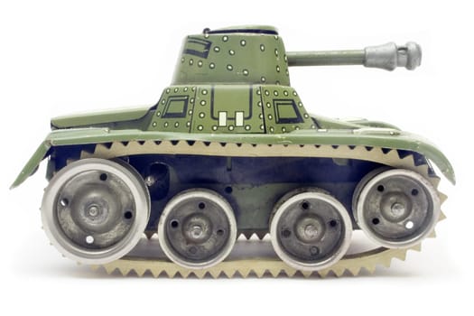 Tank side view