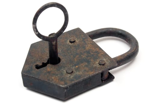 Antique padlock