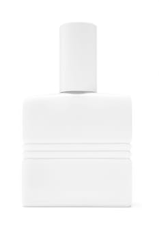 White cosmetic bottle