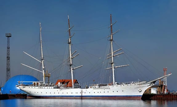 Gorch Fock I in Stralsund,September 2006