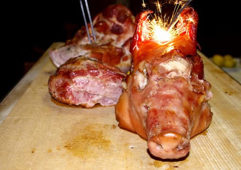 Suckling pig