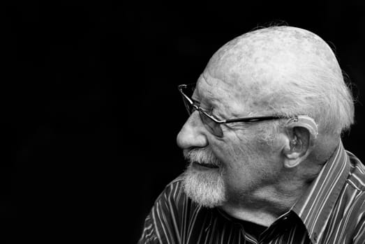 Portrait of an old man