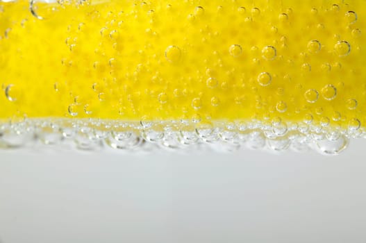 Lemon in the water