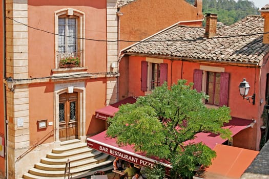 Roussillon,Market Square,Provence