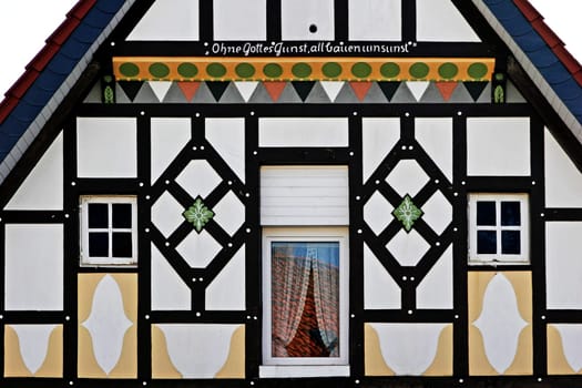 Dissen,half-timbered house
