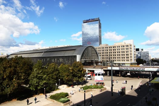 Railway station and Bauhaus
