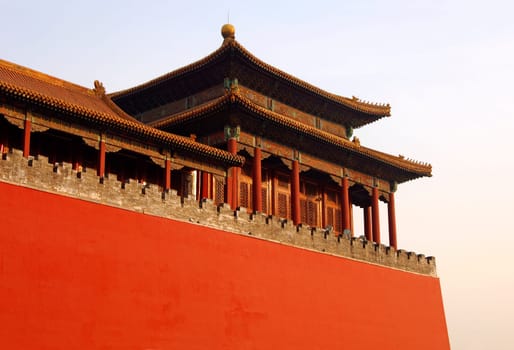 Noon Gate,Forbidden City,Beijing,China