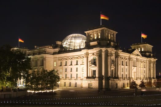 Reichstag from behind