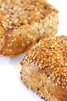 Whole grain rolls