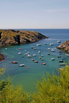 Belle-Ile,Port Goulphar,Brittany