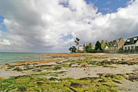 Loctudy,on the beach,Brittany