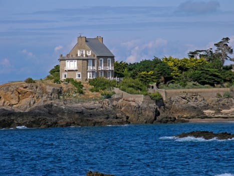 Rotheneuf,house by the sea,Brittany