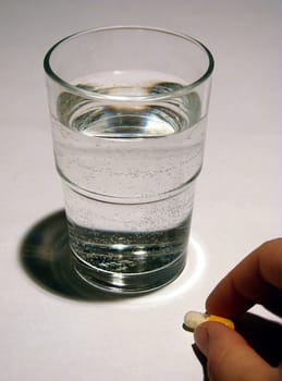 Taking capsule