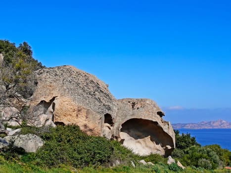 Rocks near Porto Cervo,Sardinia