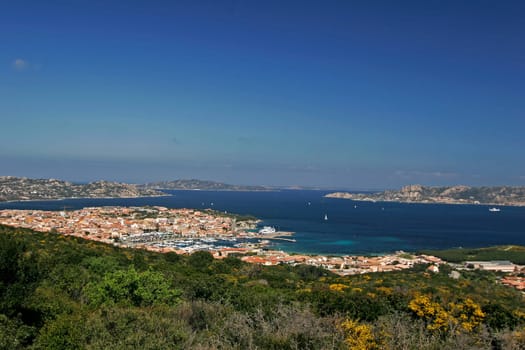 View of Palau,Sardinia