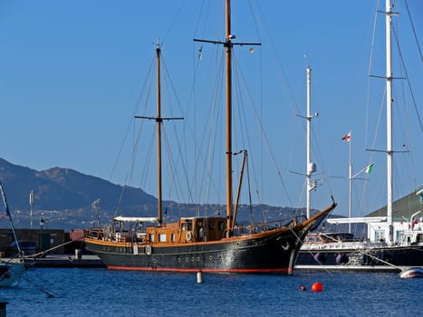 Porto Rotondo,At the port,Sardinia
