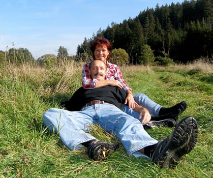 Small break while hiking through the beautiful Harz Mountains.