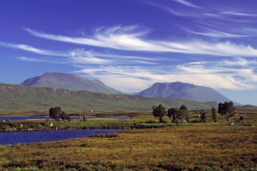 Summit of Rannoch Moor, Schottland