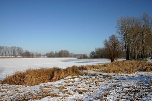At the reservoir