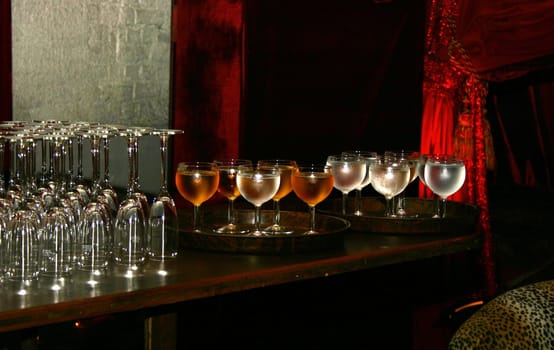 Champagne reception