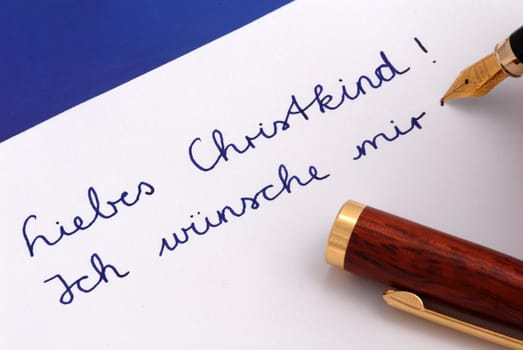 Write a wish list