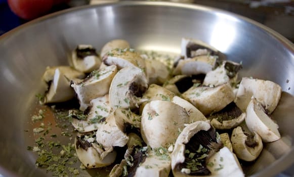 Mushroom dish