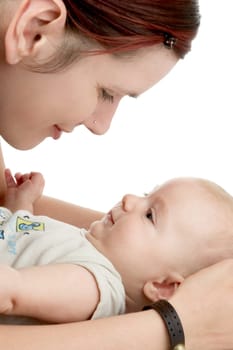 Mother and son (approx. 4 months)