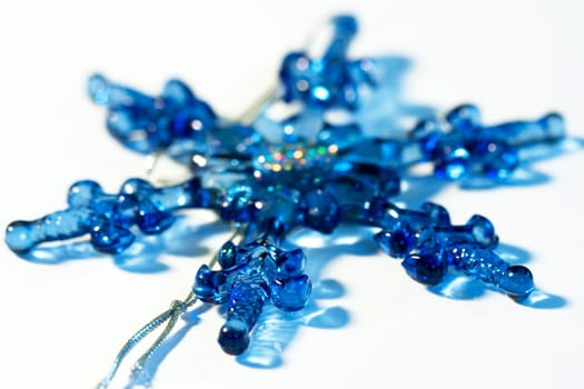Blue Snow Star