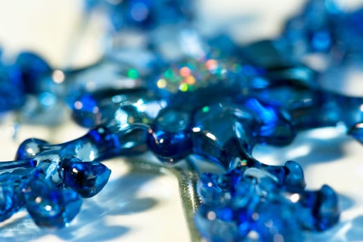 Blue Snow Star
