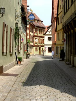 Alley in Rothenburg