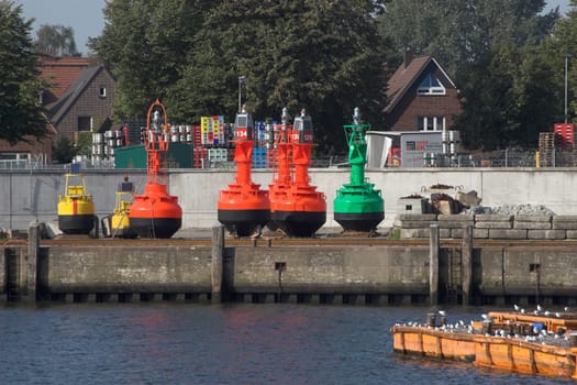 Elbe buoys