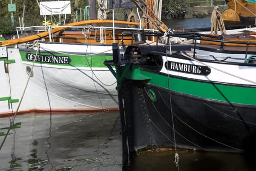 Tail of the boat