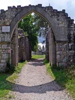 Castle ruins,Kallmünz