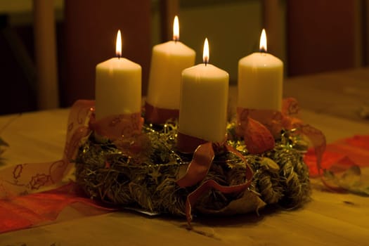 Advent wreath