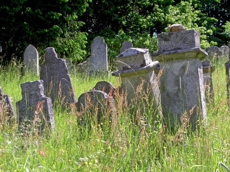 Jewish cemetery in Floss