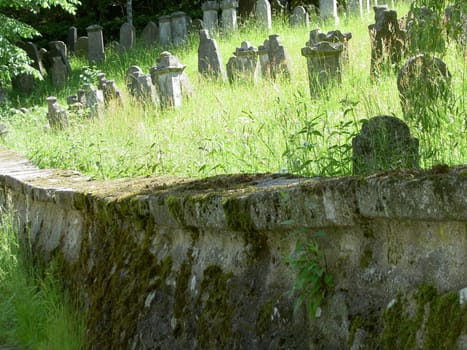 Jewish cemetery in Floss