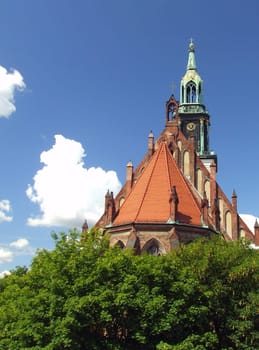 Steeple of St. Mary's Church