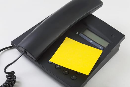 Telephone note