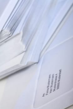 Stack of letters