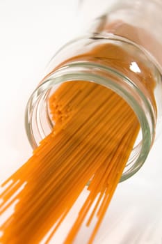 red spaghetti
