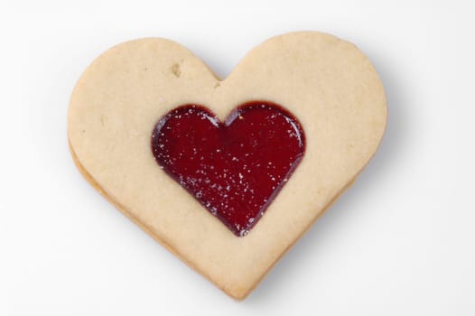 Heart-shaped pastries