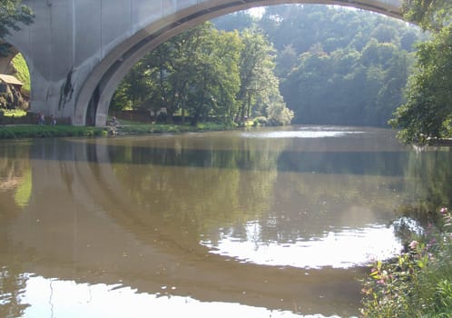 Bridge over the Ohře River