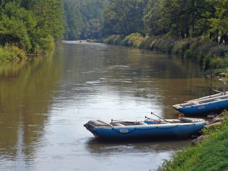Ohře River in the Czech Republic