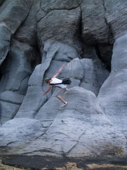 Rock climbers