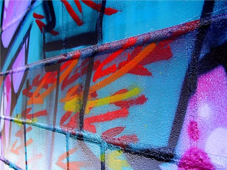 Graffiti is the plural of the Italian word graffito (derived from Latin: graphium "stylus"",or Greek graphein ""to write""). A singular is not possible in German. Graffiti predecessor is the phrase ""KILROY WAS HERE"",which"
